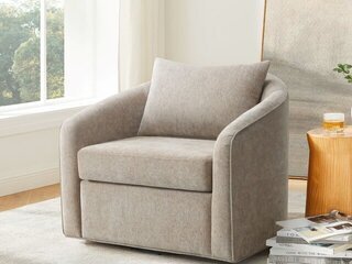 Soren Swivel Chair Brown Product Image